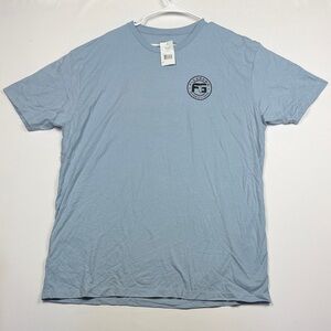 Men's Blue Graphic Tee